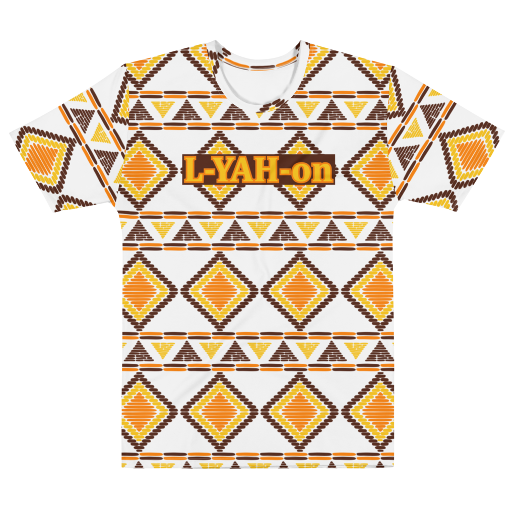 L-YAH-on African Pattern T-Shirt