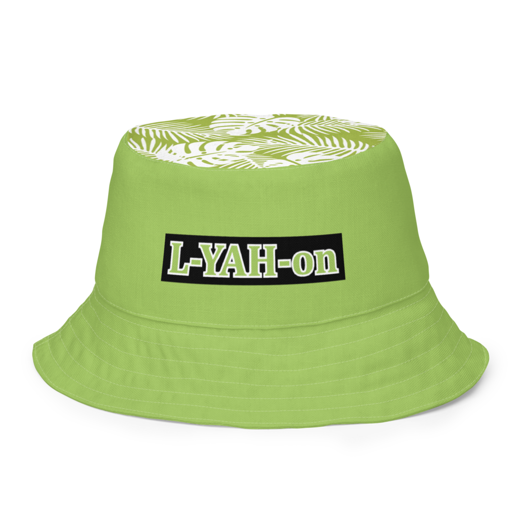 L-YAH-on Reversible Leaf Bucket Hat