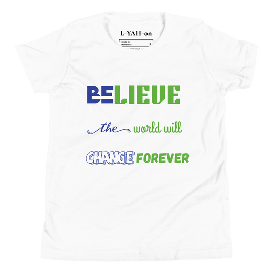 Believe In The Future T-Shirt - L - YAH - onYouth Jersey T-Shirt