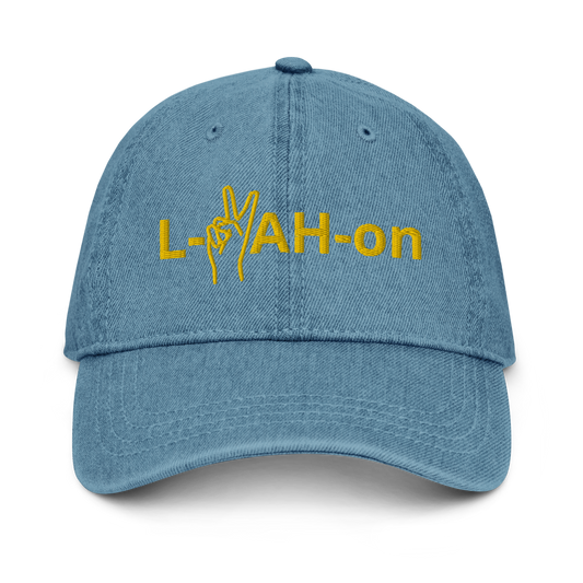 Denim L-YAH-on & Peace Hat