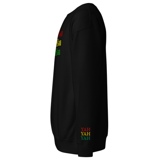 Embroidered Triple L - YAH - on Sweatshirt - L - YAH - onSweatshirt