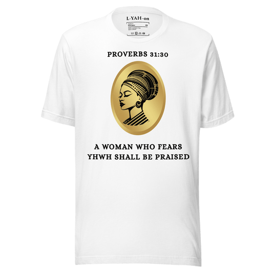 Fear YHWH T-Shirt - L - YAH - onT-Shirt