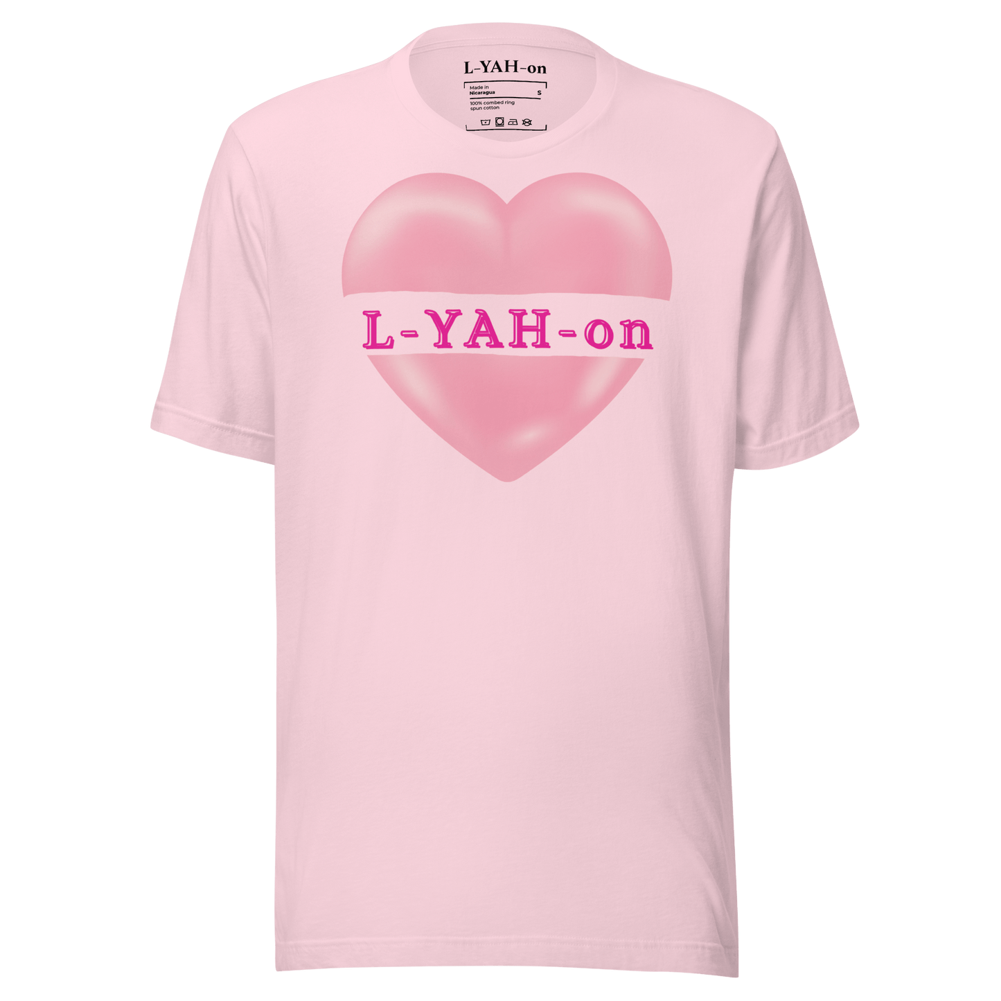 Heart of Strength & Faith T-Shirt - L - YAH - onT-Shirt