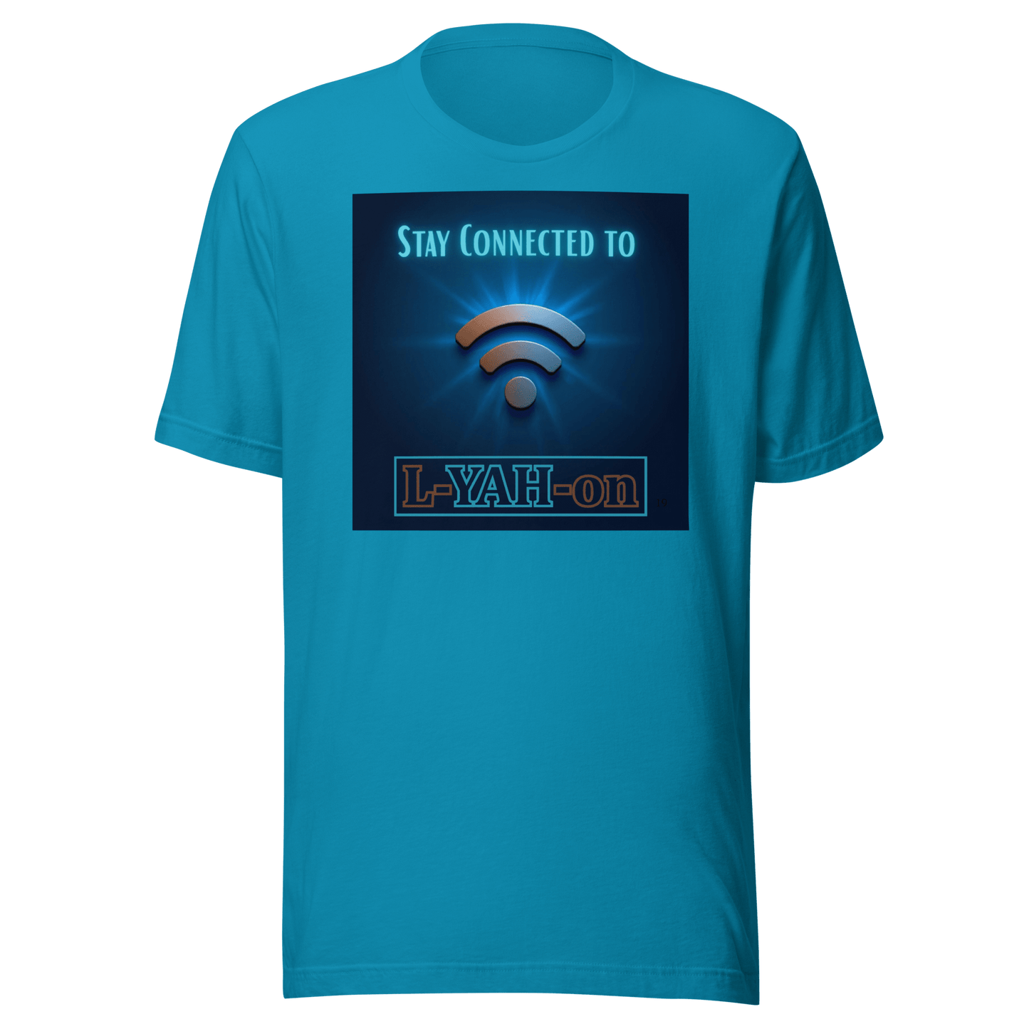 Higher Frequency Connected T-shirt - L - YAH - onT-Shirt