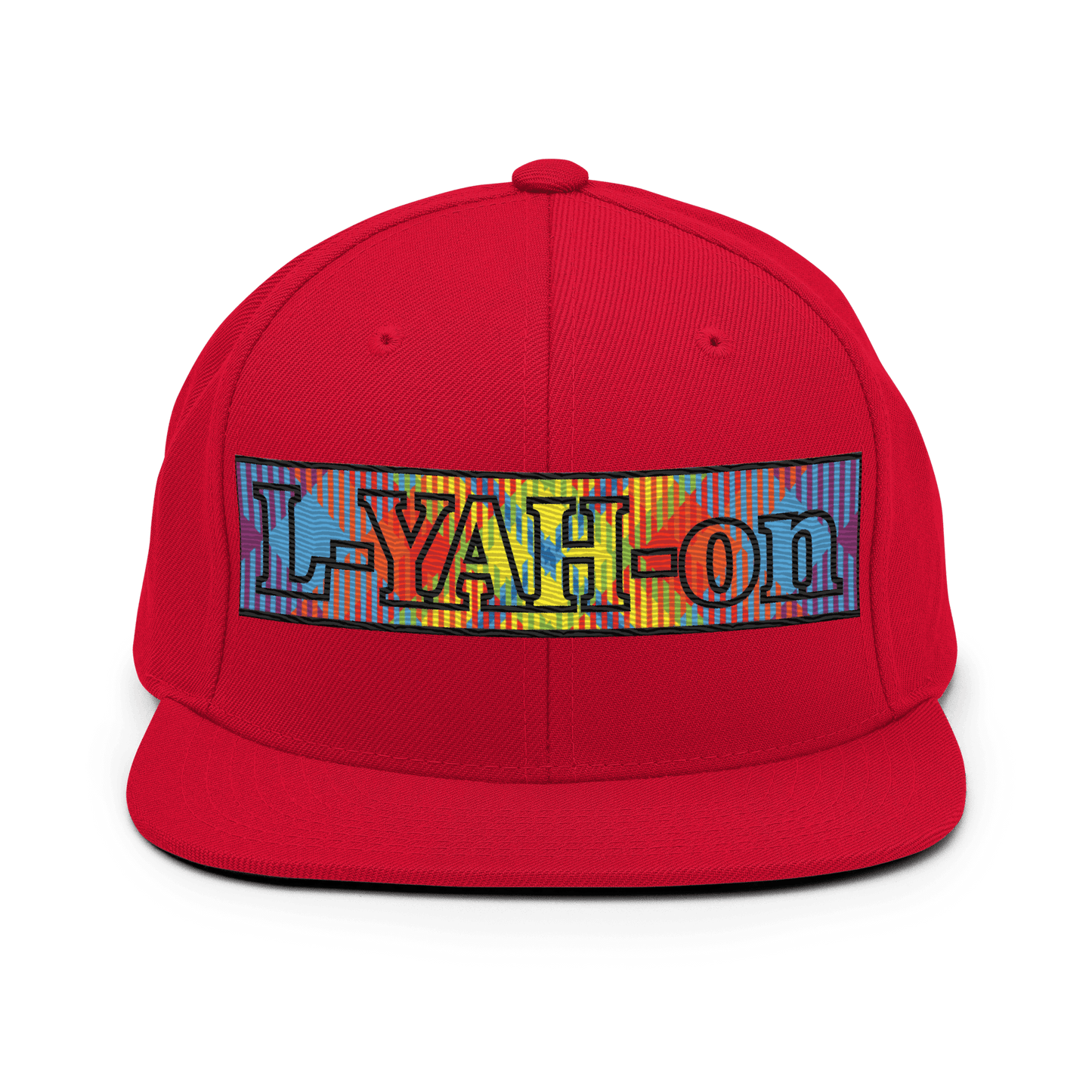L-YAH-on Framed Snapback Hat - faith-driven accessories