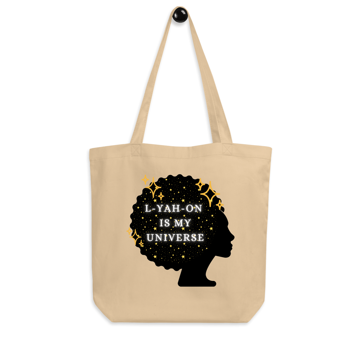 L - YAH - on Is My Universe Tote Bag - L - YAH - onShopping Totes
