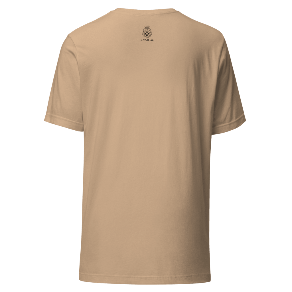 inspirational graphic t-shirt with positive message