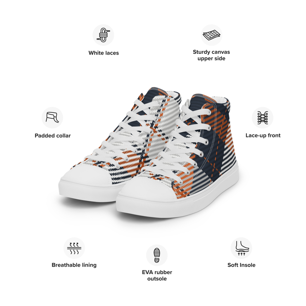 L-YAH-on Men’s High Top Shoes