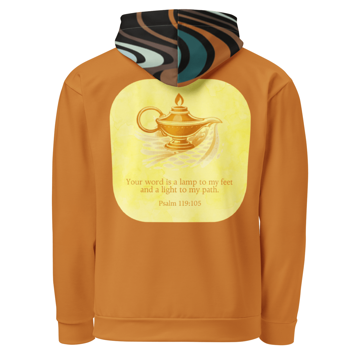 Psalm 119:105 Hoodie - faith-based apparel