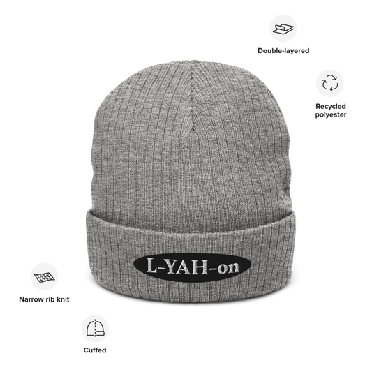 L-YAH-on Autumn Ribbed Knit Beanie