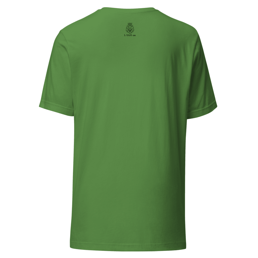 inspirational graphic t-shirt with positive message