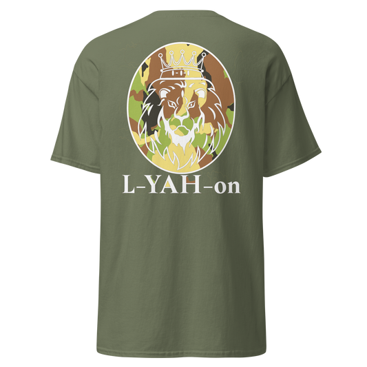 L-YAH-on Camo Framed T-Shirt