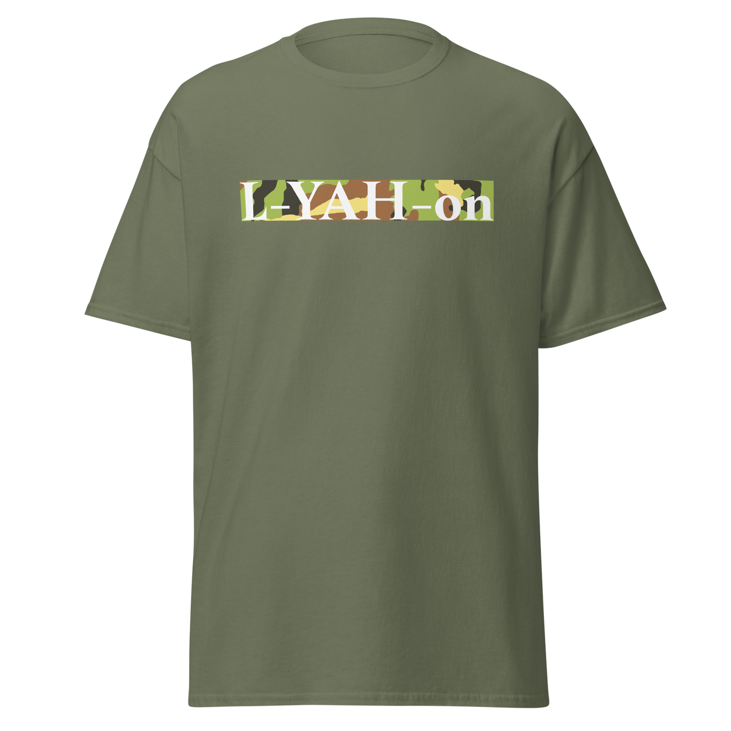 L-YAH-on Camo Framed T-Shirt
