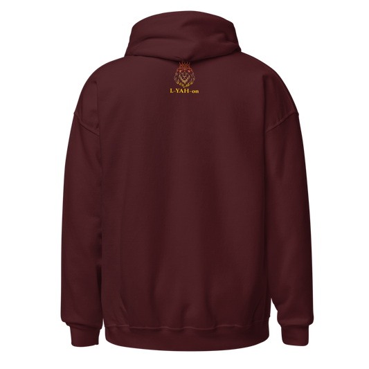 L-YAH-on Thankful Embroidery Hoodie