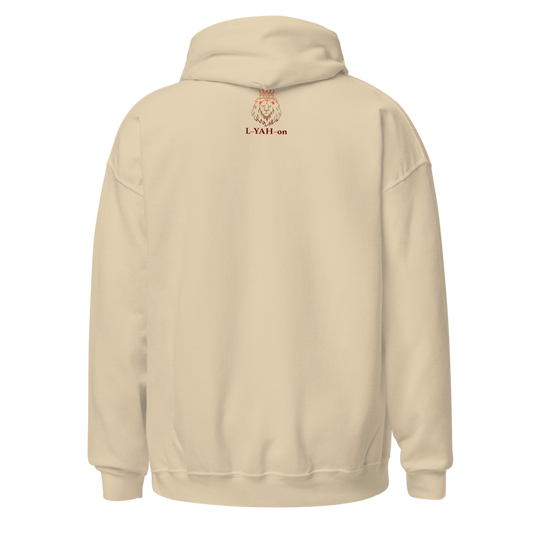 L-YAH-on Thankful Embroidery Hoodie