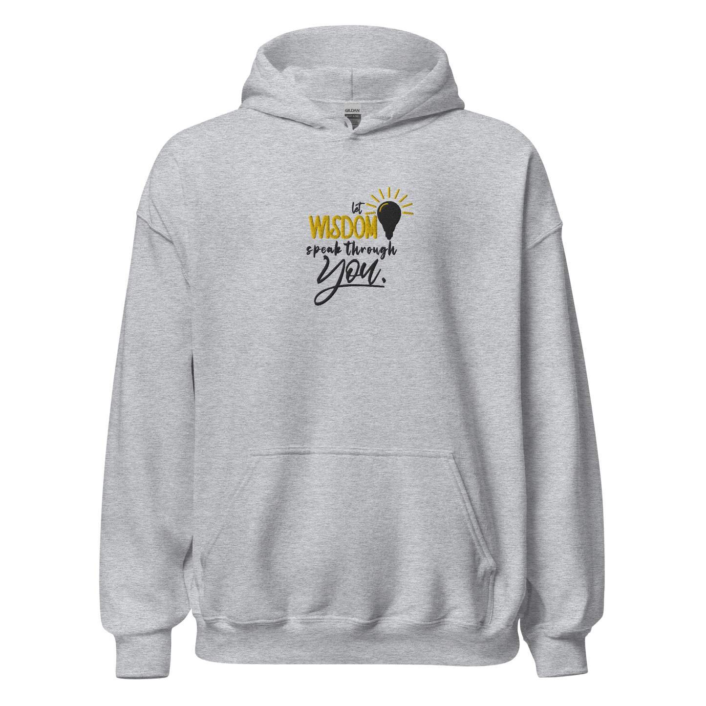 Let Wisdom Speak Hoodie
