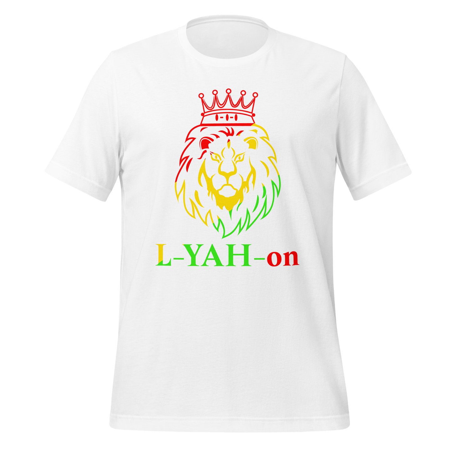 Classical Red/Yellow/Green L-YAH-on T-Shirt
