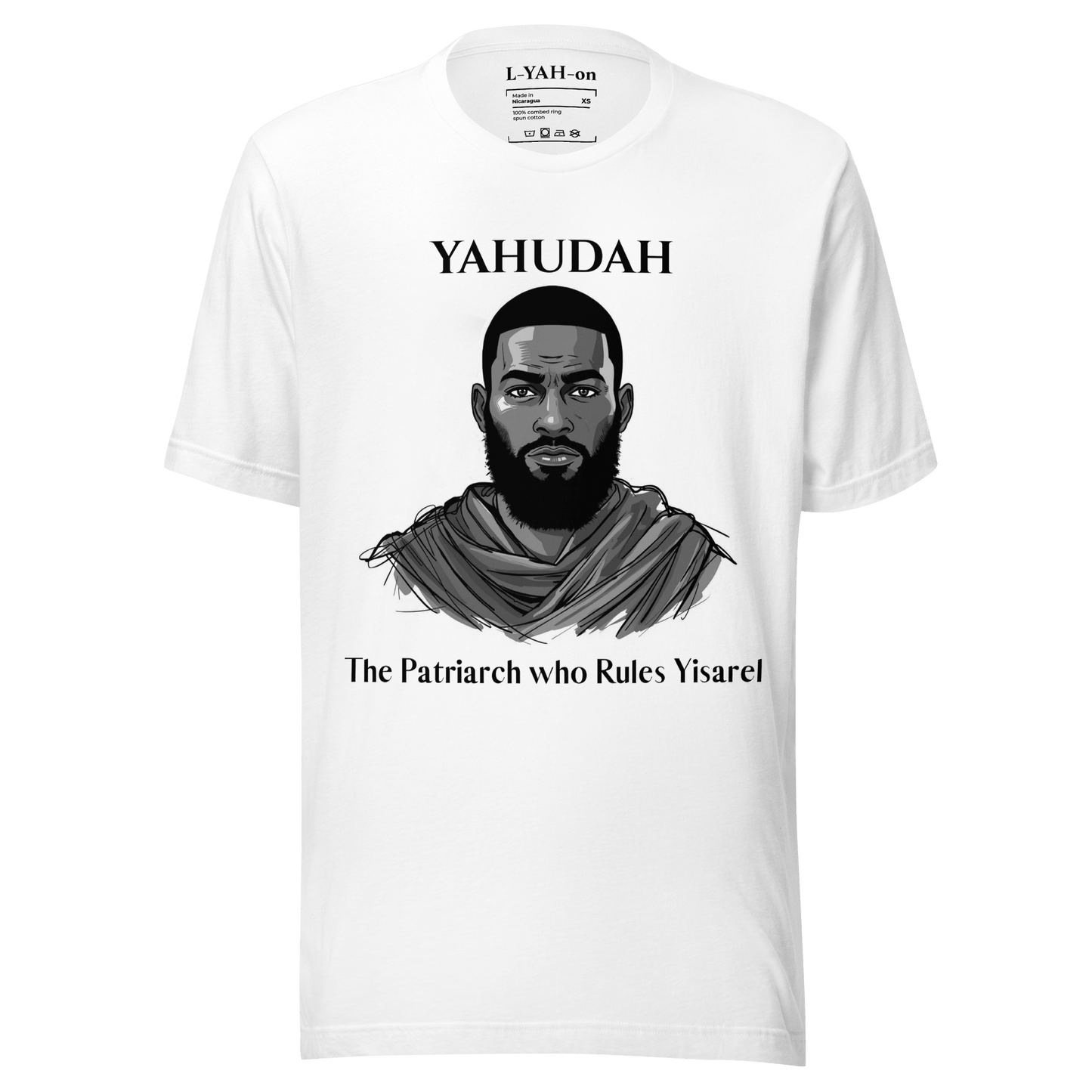 Yahudah T-Shirt — The Ruling Tribe of Yisrael - L - YAH - on
