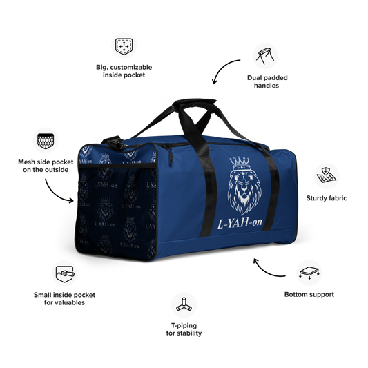 Blue Duffle Bag