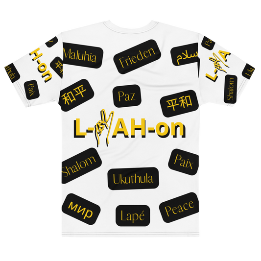 L-YAH-on & Peace Multi Languages T-Shirt