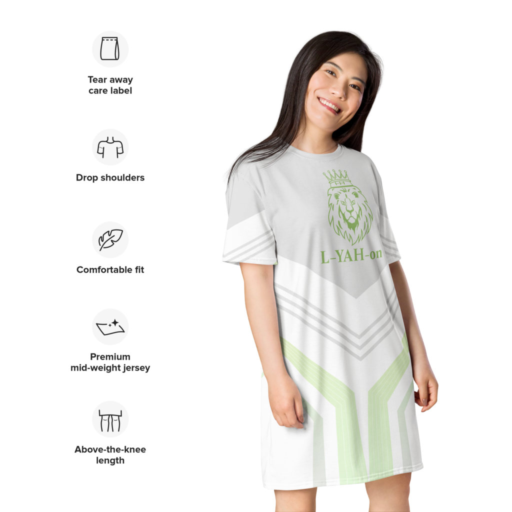 L-YAH-on Greenformers T-Shirt Dress