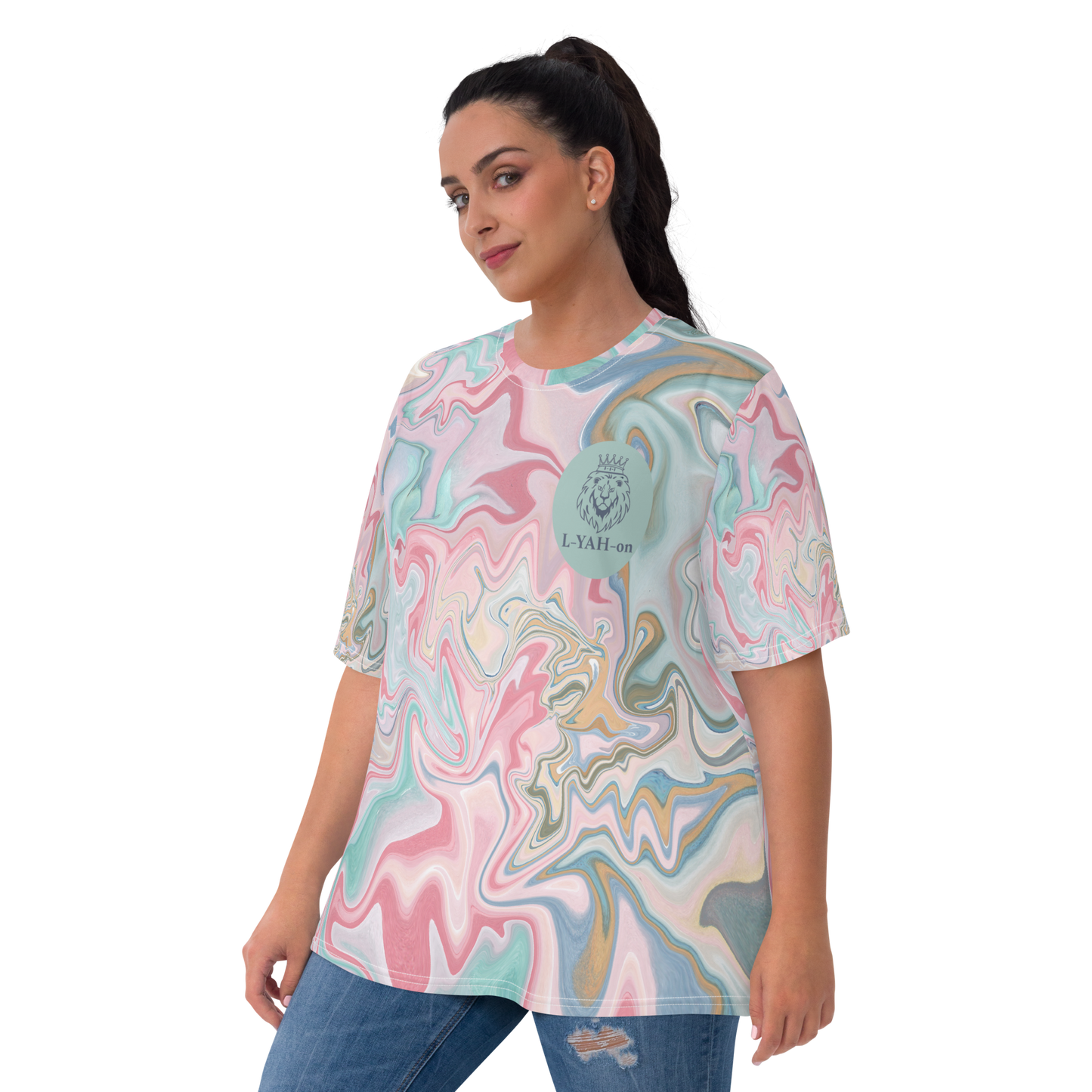 L-YAH-on Mix of Color T-shirt
