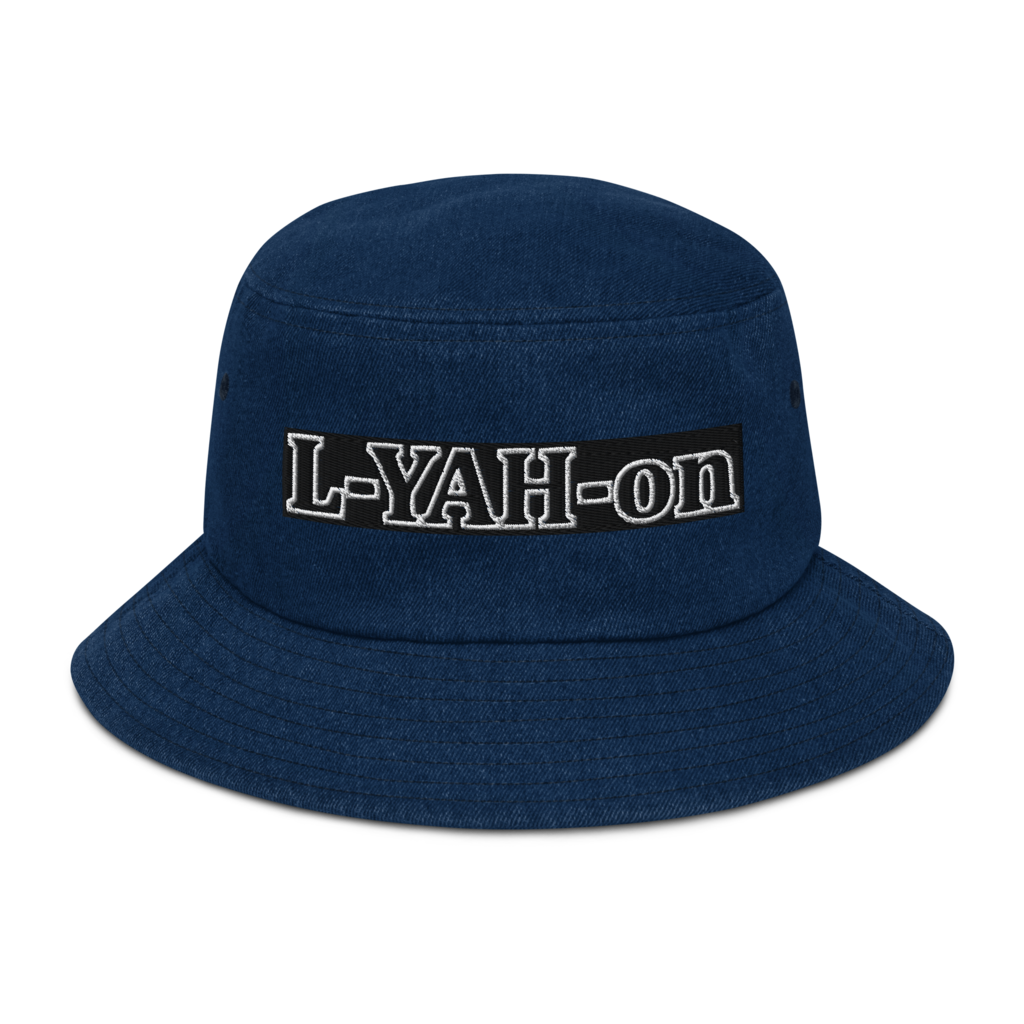 L-YAH-on Denim Bucket Hat