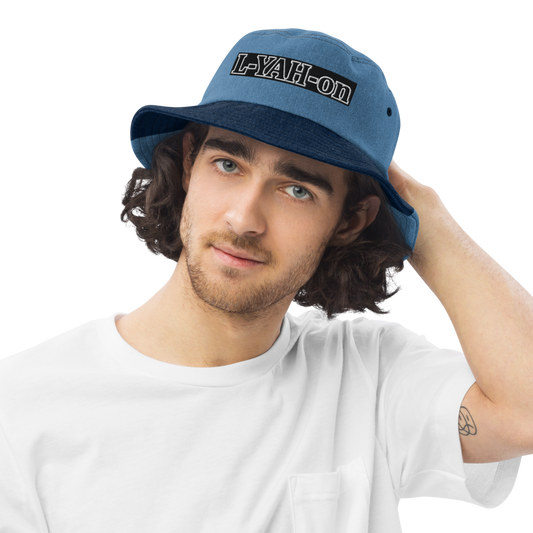 L-YAH-on Denim Bucket Hat