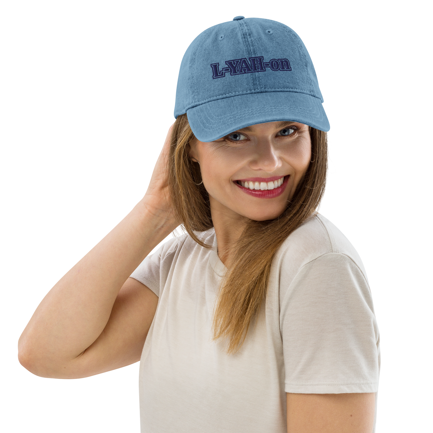 Denim L-YAH-on Hat