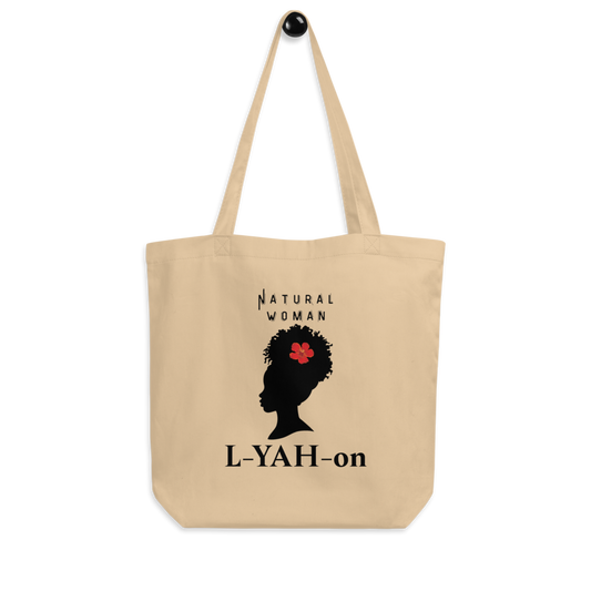 L-YAH-on Eco-Friendly Natural Woman Tote Bag #3