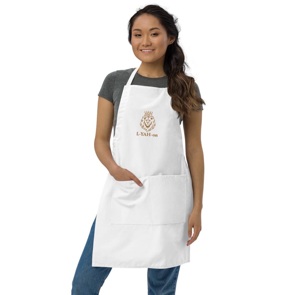 L-YAH-on Embroidered Apron