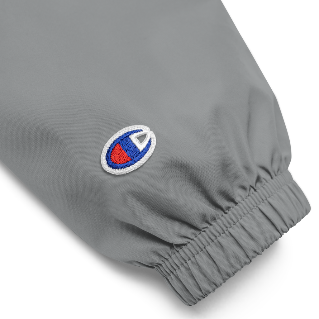 L-YAH-on Embroidered Champion Packable Jacket