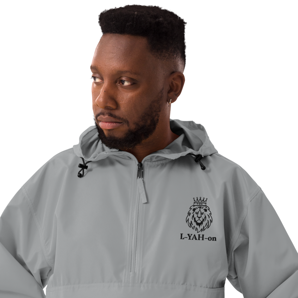 L-YAH-on Embroidered Champion Packable Jacket