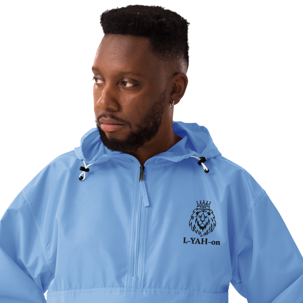 L-YAH-on Embroidered Champion Packable Jacket