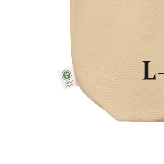 Beige Tote bag Certified organic