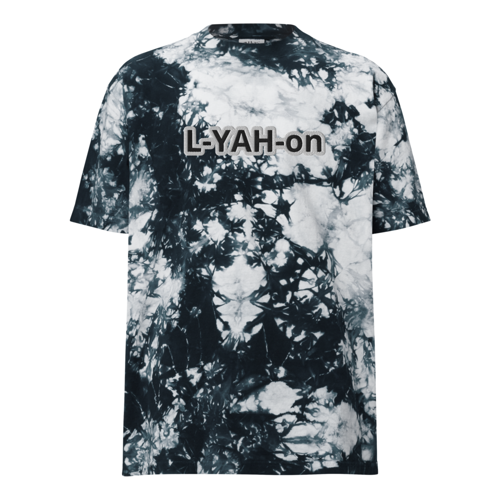 L-YAH-on Oversized Tie-Dye T-Shirt