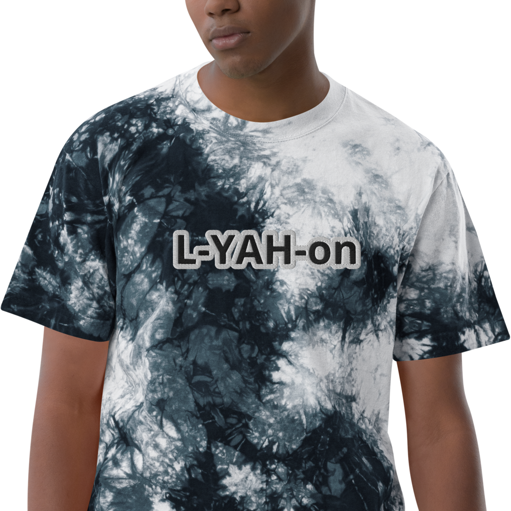 L-YAH-on Oversized Tie-Dye T-Shirt