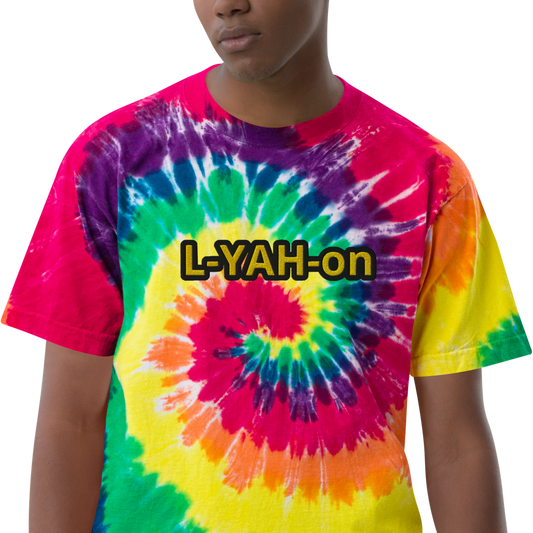 L-YAH-on Oversized Tie-Dye T-Shirt