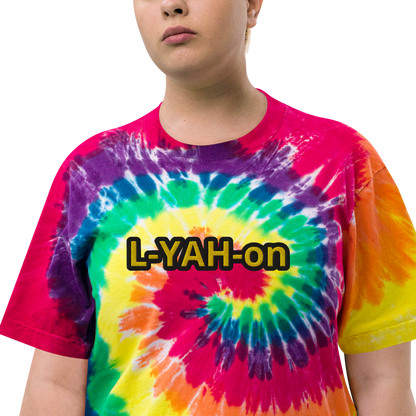 L-YAH-on Oversized Tie-Dye T-Shirt