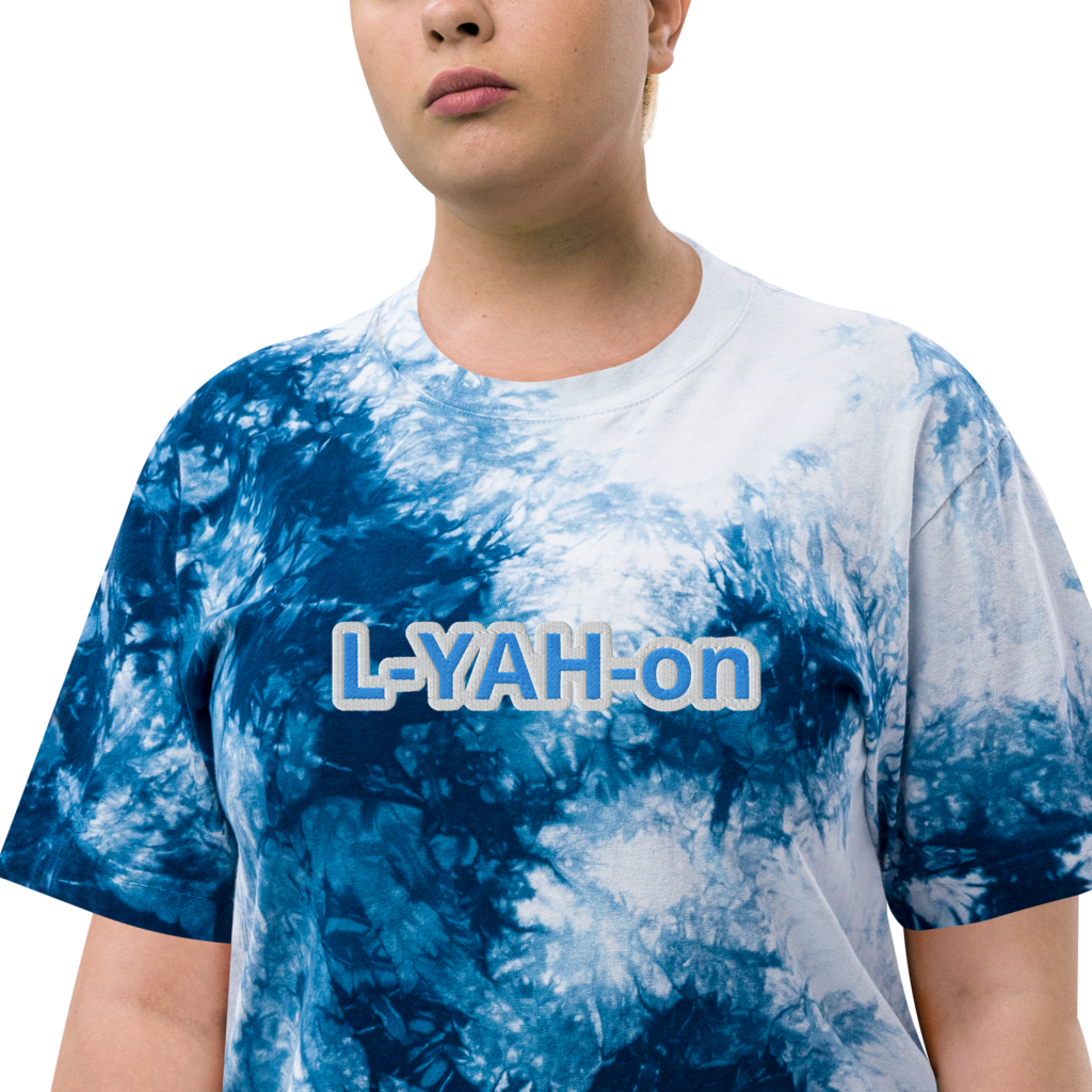 L-YAH-on Oversized Tie-Dye T-Shirt