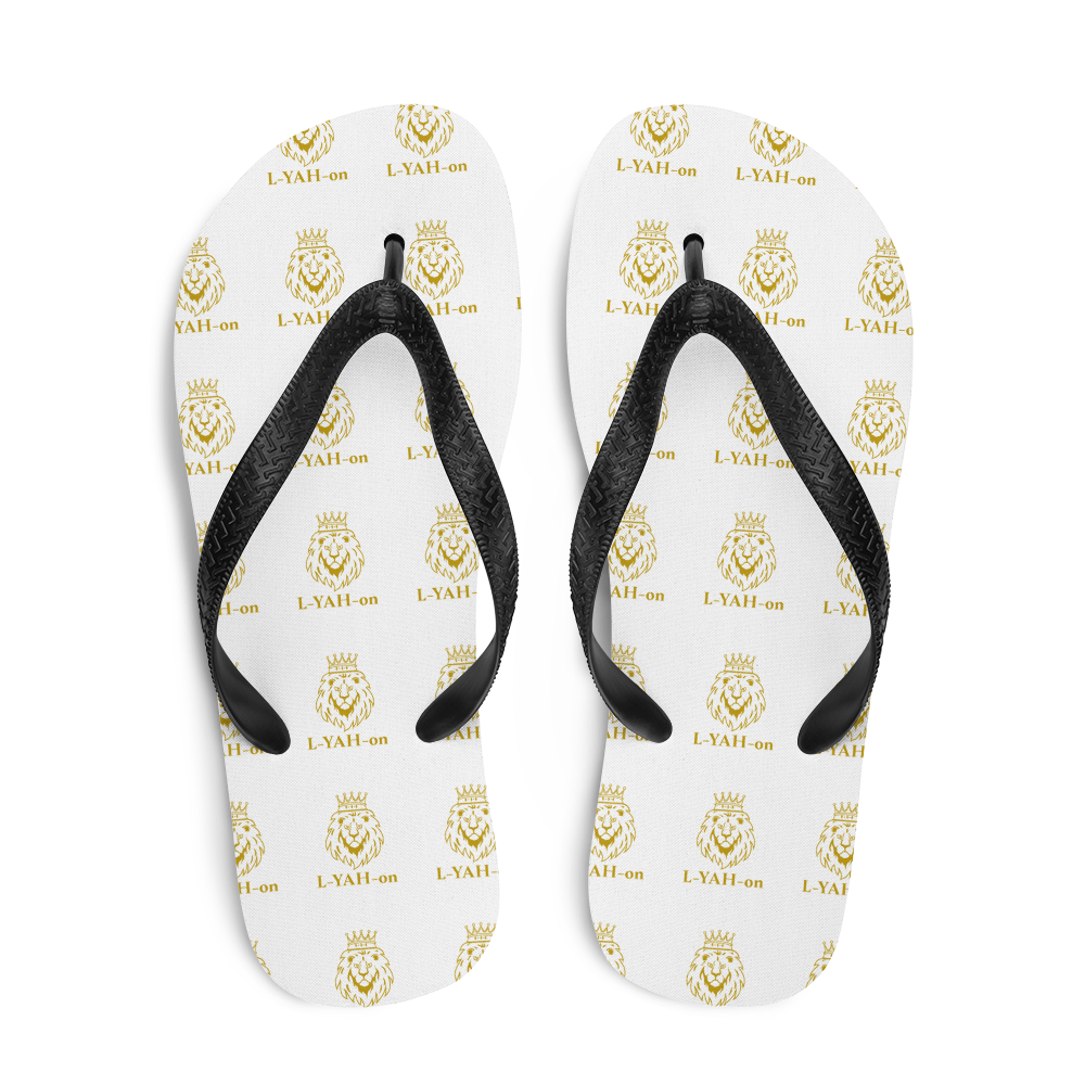 L-YAH-on Mosaic Flip-Flops Style #2