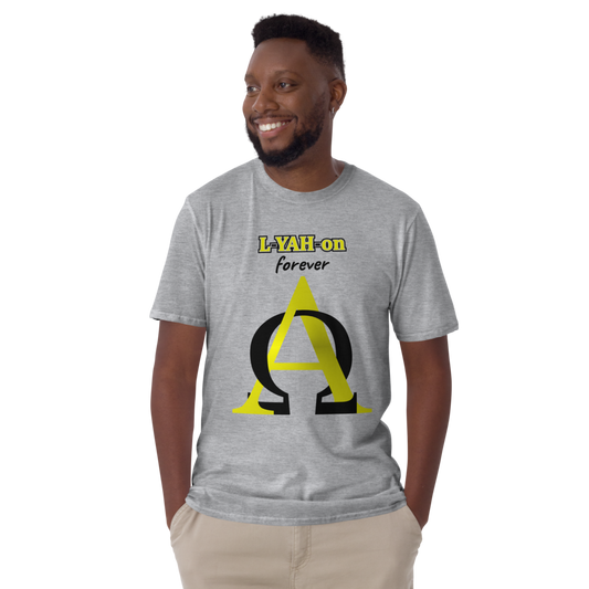 L-YAH-on forever & Alpha Omega T-Shirt
