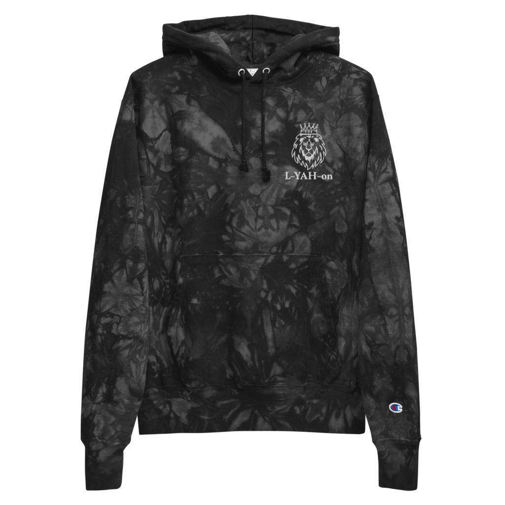 L-YAH-on Champion Tie-dye Hoodie