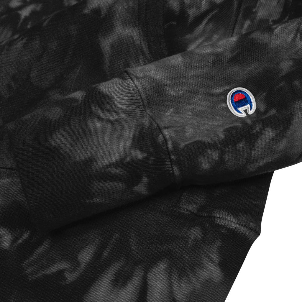 L-YAH-on Champion Tie-dye Hoodie