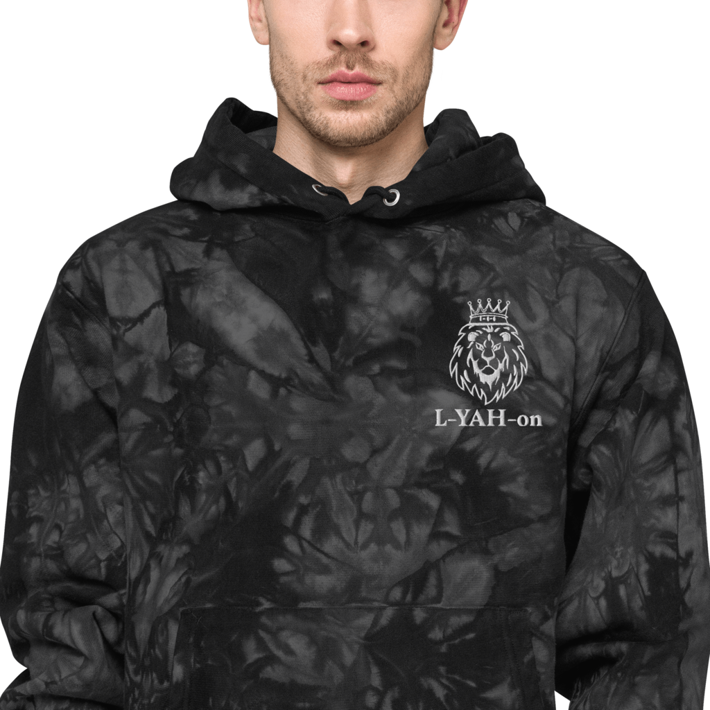 L-YAH-on Champion Tie-dye Hoodie