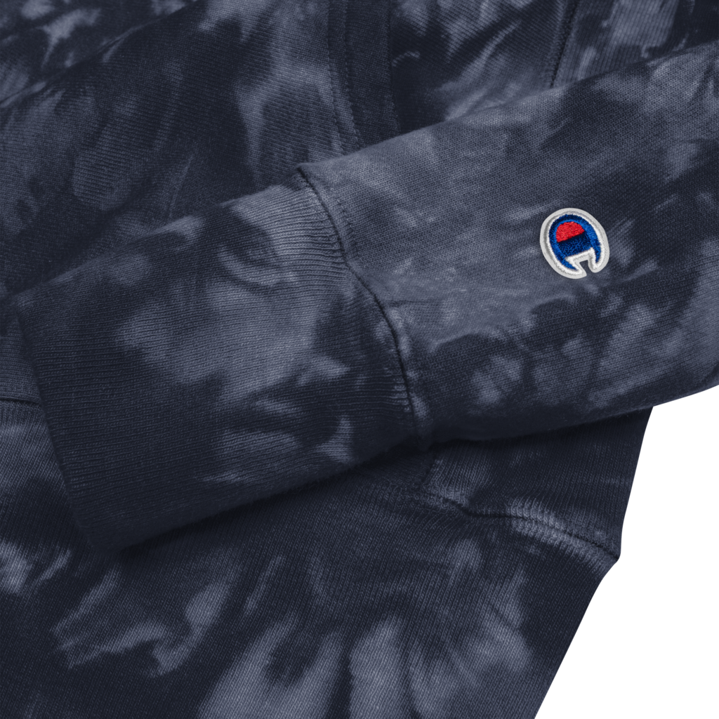L-YAH-on Champion Tie-dye Hoodie