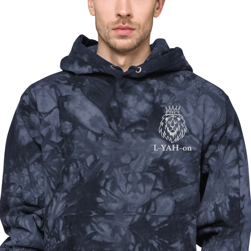 L-YAH-on Champion Tie-dye Hoodie