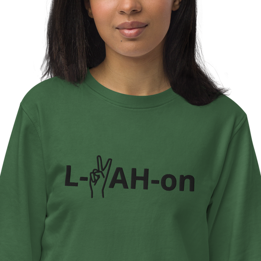L-YAH-on & Peace Eco-Friendly Sweatshirt