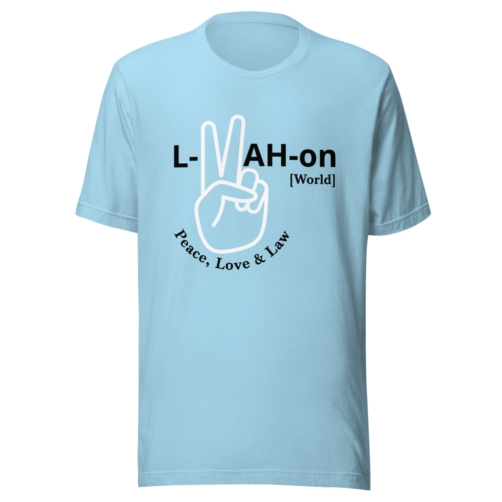L-YAH-on & Peace T-Shirt