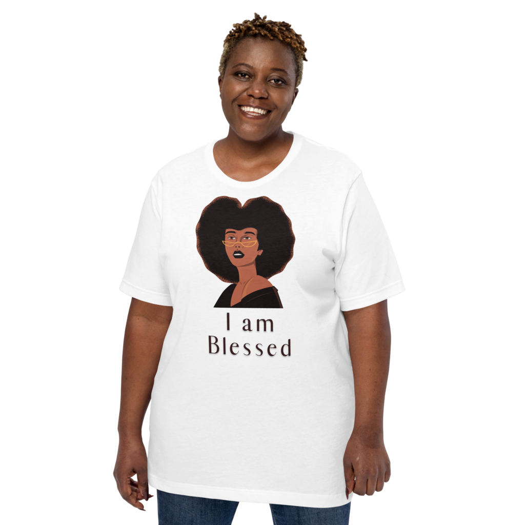 L-YAH-on "I am Blessed" T-Shirt Style #4